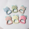 Gamme complète d’anneaux de dentition ourson pastel pour bébé - Bébé Lova