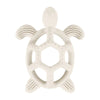 Anneau de dentition tortue en silicone coloris ivoire pour soulager les gencives de bébé - Bébé Lova