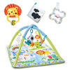 Hochets et livre en tissu inclus avec tapis d’activités bébé - Bébé Lova