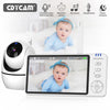Babyphone vidéo avec fonctions communication bidirectionnelle, berceuses et vision nocturne - Bébé Lova