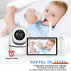 Babyphone vidéo avec rappel de tétée et écran de surveillance haute définition - Bébé Lova