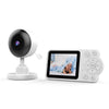 Caméra babyphone HD blanche avec écran de surveillance vidéo bébé - Bébé Lova