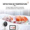 Babyphone avec capteur de température et surveillance du sommeil de bébé - Bébé Lova