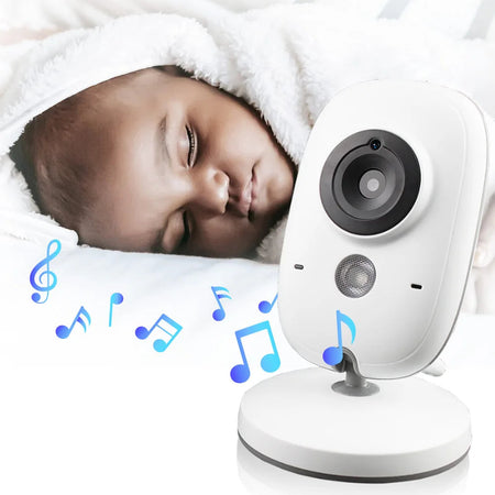 Caméra babyphone avec berceuses musicales pour apaiser bébé - Bébé Lova