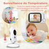 Babyphone avec capteur de température intégré pour surveiller la chambre de bébé - Bébé Lova