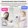 Communication audio bidirectionnelle babyphone CamWatch parent bébé - Bébé Lova