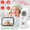 Babyphone vidéo HD fonctions complètes capteur température CamWatch - Bébé Lova