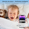 Babyphone caméra avec veilleuse et berceuse pour accompagner le sommeil de bébé - Bébé Lova