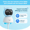 Babyphone WiFi avec pince flexible pour fixation sécurisée sur lit bébé - Bébé Lova