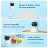 Illustration de la puce Bluetooth intégrée pour connexion rapide du babyphone - Bébé Lova