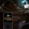 Vision nocturne du babyphone WiFi avec surveillance bébé sur smartphone dans le noir - Bébé Lova