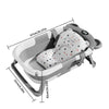 Dimensions détaillées de la baignoire bébé pliable avec coussin ergonomique - Bébé Lova