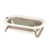 Baignoire bébé pliable beige taupe avec support confortable pour nourrisson - Bébé Lova