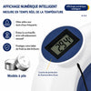 Thermomètre digital intelligent pour baignoire bébé avec mesure de température en temps réel - Bébé Lova