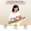 Balancelle électrique bébé ergonomique avec soutien du cou et de la colonne vertébrale - Bébé Lova