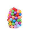Balles pour parc bébé coloris multicolores présentées dans un sachet en filet - Bébé Lova