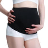BandoBack mannequin enceinte buste bande noire mains opposées vue large - Bébé Lova