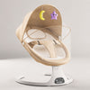 Berceau balancelle électrique mains libres coloris beige avec protection moustiquaire - Bébé Lova