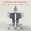 Berceau électrique SmartCrib 5 niveaux balancement automatique programmable - Bébé Lova