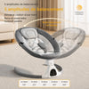 Balancelle bébé électrique avec 5 amplitudes de balancement et mode apaisant - Bébé Lova