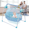 Berceau électrique BlueTune2 bleu bébé couple télécommande contrôle - Bébé Lova