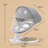 Berceau électrique SwingCrib2 dimensions 75x50x74cm largeur 65cm - Bébé Lova