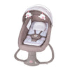 Berceau balancelle électrique évolutif pour bébé en version rose avec arche suspendue - Bébé Lova