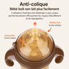Système anti-colique avec double entrée d’air pour biberon silicone bébé - Bébé Lova