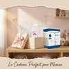 Coffret cadeau du biberon mains libres TriFlow présenté comme idée cadeau pour jeune maman - Bébé Lova