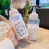 Biberon bébé avec graduation 150 ml 250 ml et 350 ml visible - Bébé Lova