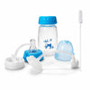 Ensemble des accessoires du biberon mains libres avec tétine, paille et brosse de nettoyage - Bébé Lova