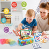 Jouet éducatif sensoriel bébé avec stimulation visuelle et tri des couleurs - Bébé Lova