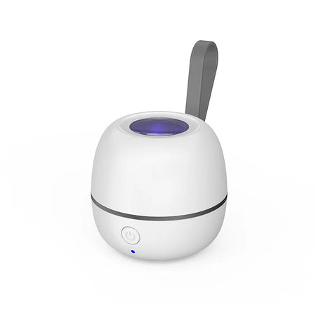Boîte de stérilisation UV portable blanche avec attache de transport - Bébé Lova