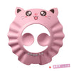 Bonnet de bain rose motif chat ajustable pour bébé - Bébé Lova