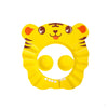 Bonnet de bain jaune motif tigre pour enfant avec protection anti-eau - Bébé Lova