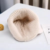 Intérieur doux et extensible du bonnet hiver bébé en maille côtelée - Bébé Lova