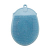Brosse exfoliante en silicone bleu pour le bain de bébé - Bébé Lova