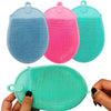 Brosse de bain en silicone souple et extensible pour exfoliation douce de bébé - Bébé Lova