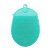 Brosse de massage en silicone vert menthe avec texture douce pour bébé - Bébé Lova