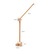 Support de mobile bébé en bois avec dimensions illustrées - Bébé Lova