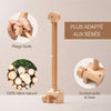 Support de mobile bébé en bois de hêtre naturel avec finition lisse - Bébé Lova