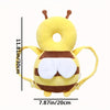 Dimensions du casque de protection tête bébé abeille avec sangles ajustables - Bébé Lova