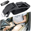SafeDrive Pro vue 3D ceinture boucle insert enceinte siège auto ventre installée - Bébé Lova