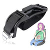 SafeDrive Pro vue 3D ceinture boucle plastique illustration cartoon enceinte violet - Bébé Lova