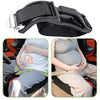 SafeDrive Pro vue 3D 2 photos enceintes ventre nu cartoon vs jeans réel - Bébé Lova