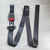 SafeDrive noir ceinture vue plat fond parquet bois clair seul - Bébé Lova