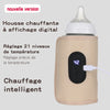Housse chauffante pour biberon avec affichage digital et réglage précis de la température - Bébé Lova