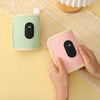 Chauffe-biberons portables USB rose et vert avec design compact et élégant - Bébé Lova
