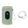Chauffe-biberon portable USB vert avec affichage digital lumineux - Bébé Lova