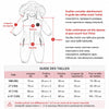 Guide des tailles de la combinaison de ski bébé avec mensurations en cm et méthode de mesure - Bébé Lova